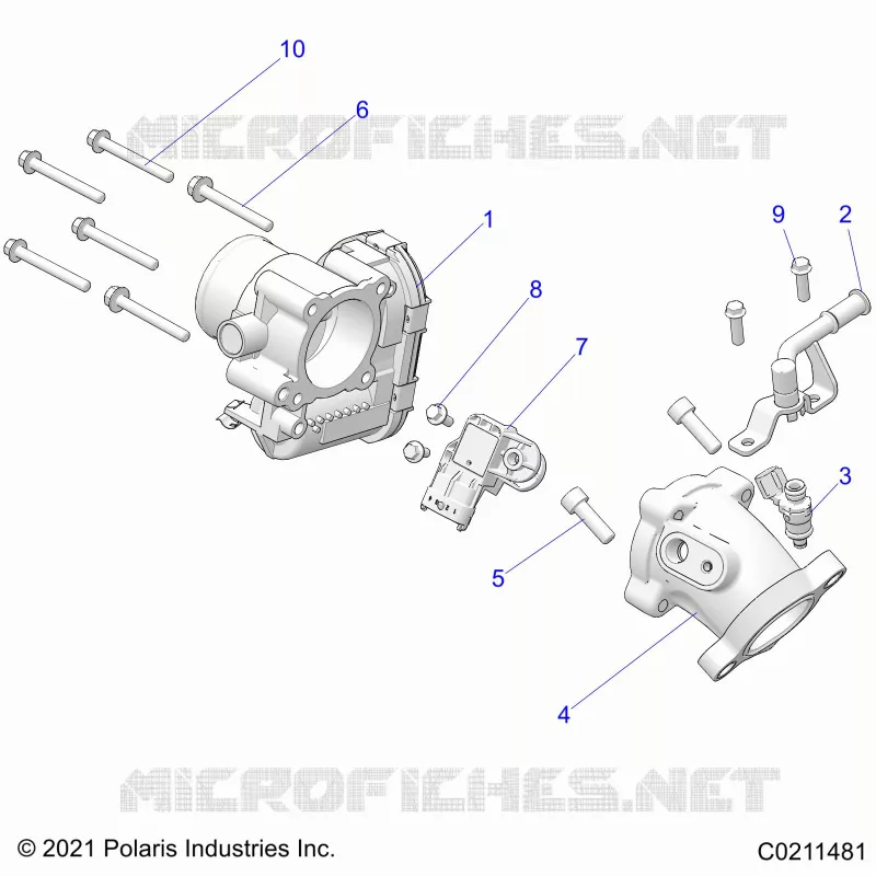 ENGINE, DROSSELKLAPPENGEHÃ„USE AND FUEL RAIL