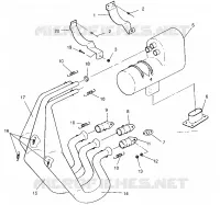 ABGASSYSTEM Storm 0965782, Storm SKS 0965582, Euro Storm E965782, Euro S (4931593159C012)
