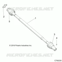 ANTRIEB, REAR PROP SHAFT