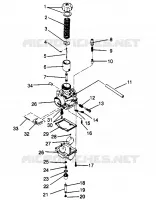 VERGASER WIDETRAK GT 0962061 AND EUROPEAN WIDETRAK GT E962061 (4931623162C010)
