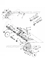 GETRIEBEGEHÄUSE ASSEMBLY 2X4 300 W957530 (4930053005C005)