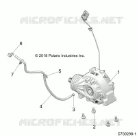 ANTRIEB, FRONT GEARCASE MOUNTING
