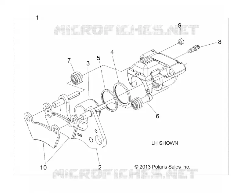 BRAKES, BREMSZANGE VORNE