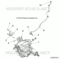 DRIVE TRAIN, MAIN GEARCASE MOUNTING