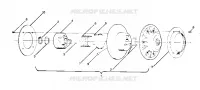 angetriebene Kupplungs ASM.  650 and 650 SKS (4919261926011A)