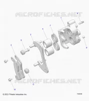 BRAKES, BREMSZANGE HINTEN