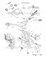 LENKER   SCHEINWERFER POD