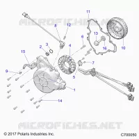 ENGINE, STATOR AND FLYRAD