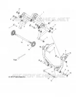 Aufhängung hinten CRANK