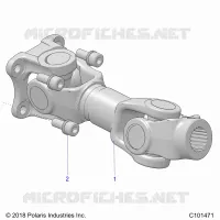DRIVE TRAIN, PROP HINTERWELLE