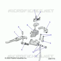 BRAKES, MASTER CYLINDER ASM.