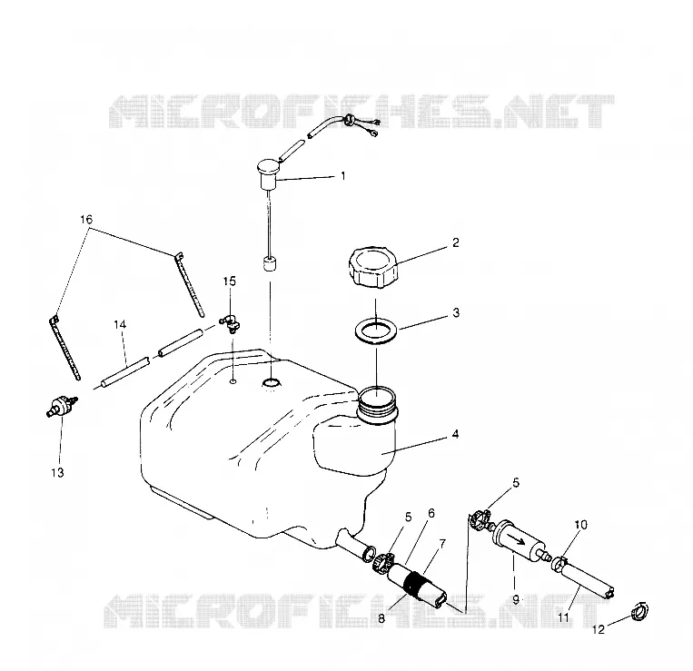 ÖLTANK SLT 750 B954170 (4930563056B001)