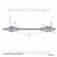ANTRIEB, FRONT HALF SHAFT
