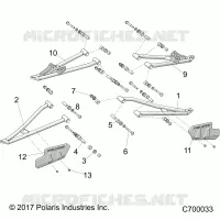 FRONT SUSPENSION CONTROL ARMS
