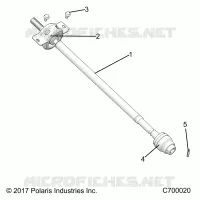 DRIVE TRAIN, FRONT KARDANWELLE