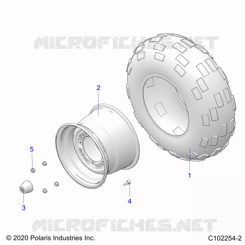 RADS, REAR TIRE