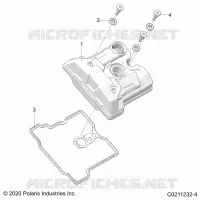 ENGINE, VENTILDECKEL