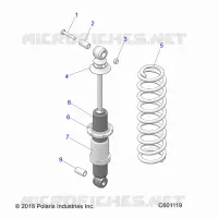 HINTER TRACK SHOCK (7043994)