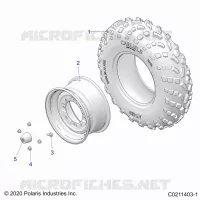 RADS, FRONT TIRE