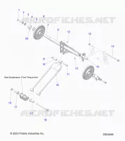 SUSPENSION, HINTER DREHMOMENTARM