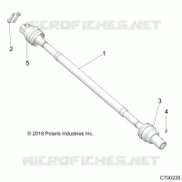 ANTRIEB, REAR PROP SHAFT