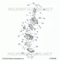 CRANKCASE AND CRANKSHAFT