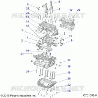 ENGINE, CRANKCASE AND KURBELWELLE