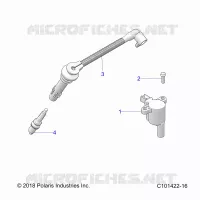 ELEKTRIC, IGNITION COIL, WIRE AND SPARK PLUG