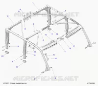 CHASSIS, CAB RAHMEN