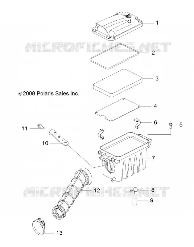 MOTOR, LUFTEINLASS SYSTEM