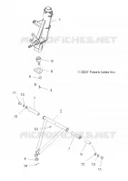 SUSPENSION, A-ARM and STREBE MOUNTING