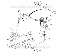 Querlenker Vorderachse   Lenkung ZUGANKERN 2x4 400L W957540 (4930093009B006)