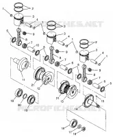 KOLBEN   KURBELWELLE XLT TOURING  0973357 AND EUROPEAN XLT TOURING  E97335 (4937723772C009)