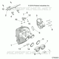 ENGINE, INTAKE AND DROSSELKLAPPENGEHÃ„USE