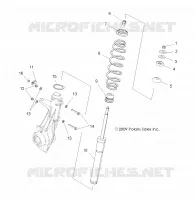 FRONT SUSPENSION STREBE