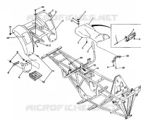 HINTER CAB ASSEMBLY 250 6x6 / W928727 (4922842284002A)