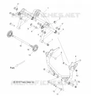 Aufhängung hinten CRANK
