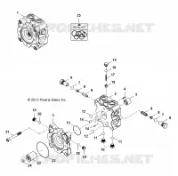 HYDRAULIK PUMPE Ventilgehäuse