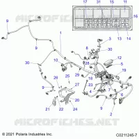 ELEKTRIC, MAIN WIRE HARNESS