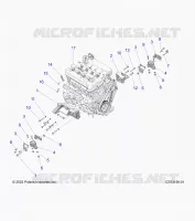 MOTOR, MOUNTING & LONG BLOCK