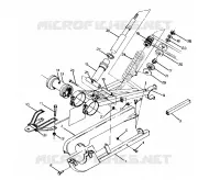 SWING ARM WELDMENT(REAR) 6X6 (4919811981029A)