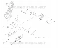 SUSPENSION, A-ARM and STREBE MOUNTING