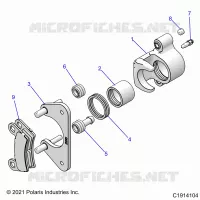 BRAKES, HINTERSATTELS