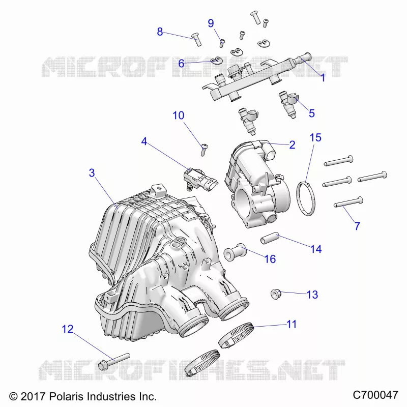ENGINE, LUFTEINLASS MANIFOLD, THROTTLE BODY, FUEL RAIL