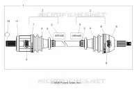 ANTRIEB, FRONT HALF SHAFT