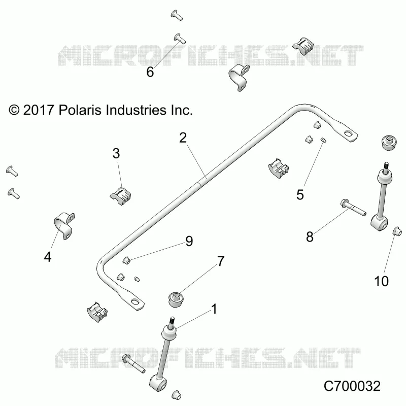 FRONT SUSPENSION STABILIZER BAR
