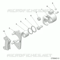 HINTERBREMSE CALIPER