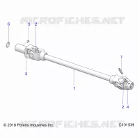 DRIVE TRAIN, FRONT KARDANWELLE
