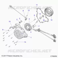 ENGINE, STATOR AND FLYRAD