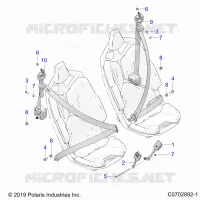 SITZ BELT MOUNTING, STANDARD